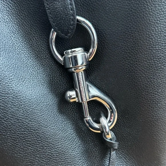 Rebecca Minkoff Megan Shoulder Bag - Black Leather - EUC - Picture 7 of 16